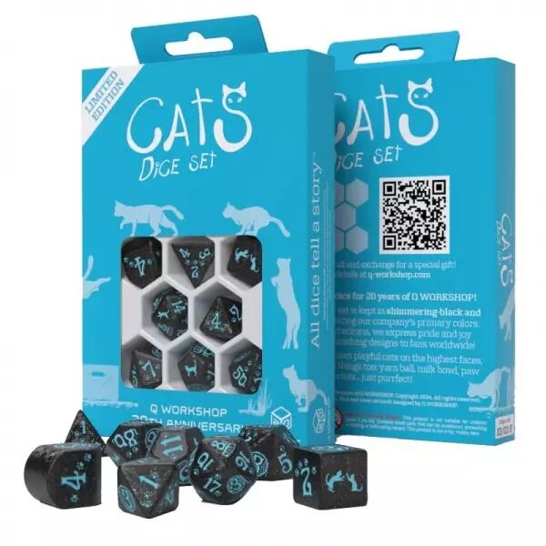 Cats - �dition 20 ans - Set de d�s - Qworkshop