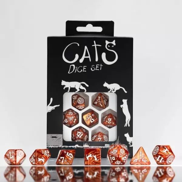 Cats - Set de d�s - Qworkshop