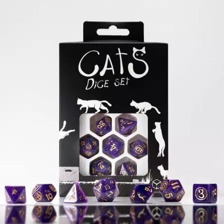 Cats - Set de dés - Qworkshop