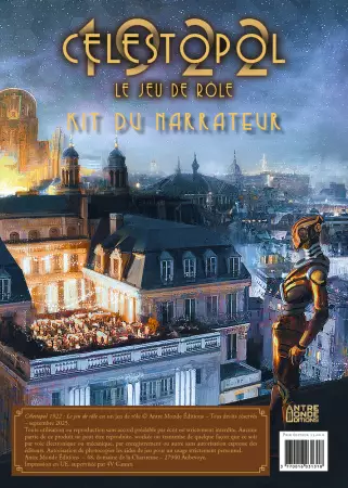 Celestopol 1922 - Kit du narrateur