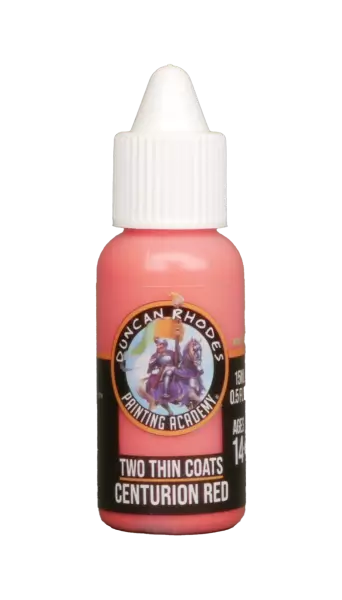 Centurion Red - Highlight - Two Thin Coats
