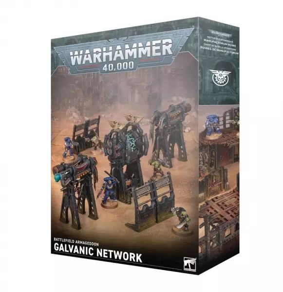 Champ de Bataille Armageddon: R�seau Galvanique - Warhammer 40K - Games Workshop