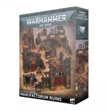 Champ de Bataille Armageddon: Ruines de Manufactorum - Warhammer 40K - Games Workshop