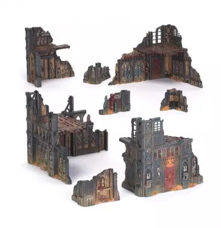 Champ de Bataille Armageddon: Ruines de Manufactorum - Warhammer 40K - Games Workshop