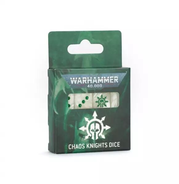 Chaos Knights : Set de d�s - Warhammer 40k - Games Workshop