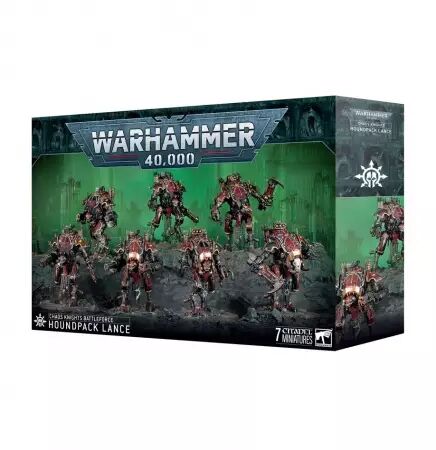 Chaos Knights: Battleforce Lance De Meute Ecumante - Warhammer 40k - Games Workshop