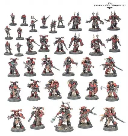 Chaos Space Marines : Bataillon Seigneurs du Maelstrom - Warhammer 40k - Games Workshop