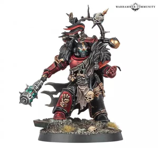 Chaos Space Marines : Capitaine-�cumeur Red Corsair - Warhammer 40k - Games Workshop