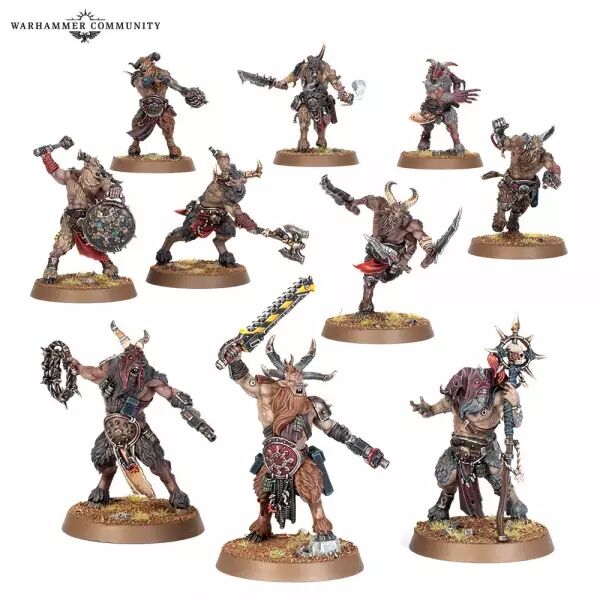 Chaos Space Marines : Hommes-B�tes Affregors - Warhammer 40k - Games Workshop