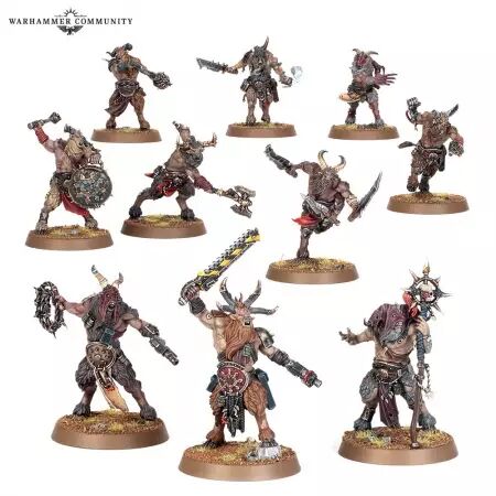 Chaos Space Marines : Hommes-B&ecirc;tes Affregors - Warhammer 40k - Games Workshop