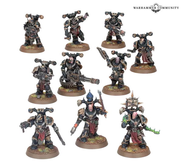 Chaos Space Marines : Legionnaires - Warhammer 40k - Games Workshop