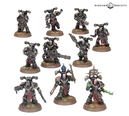 Chaos Space Marines : Legionnaires - Warhammer 40k - Games Workshop