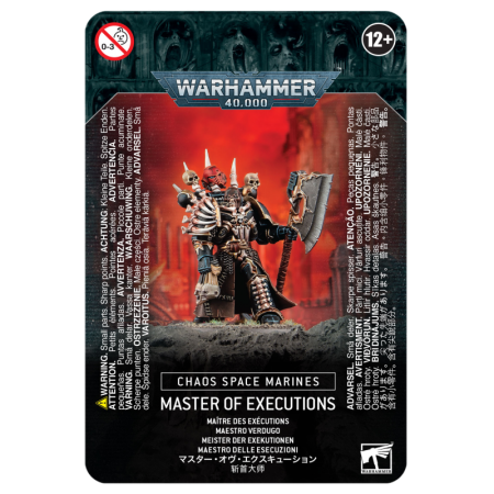 Chaos Space Marines - Maître Des Exécutions (Master of Executions) - Warhammer 40k - Games Workshop