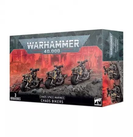 Chaos Space Marines - Motards du Chaos (Chaos Bikers) - Warhammer 40K - Games Workshop