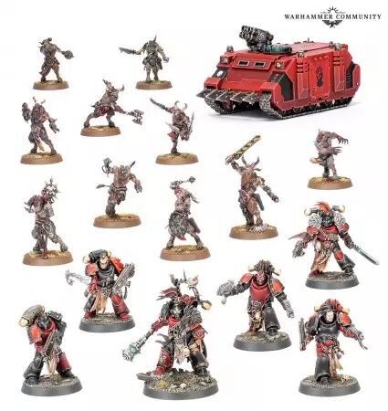 Chaos Space Marines - Patrouille (Combat Patrol) : Red Corsairs - Warhammer 40k - Games Workshop