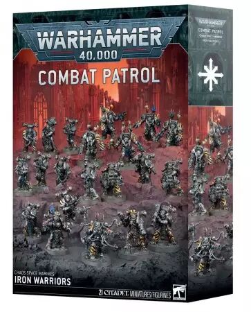 Chaos Space Marines : Patrouille Iron Warriors (2026) - Warhammer 40k - Games Workshop