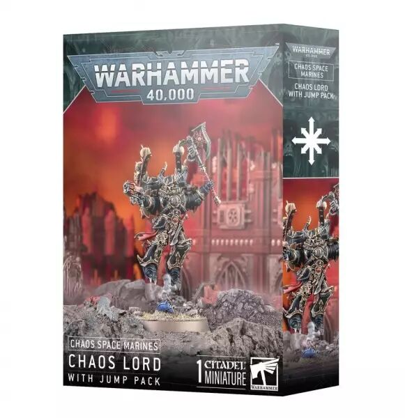 Chaos Space Marines : Seigneur Du Chaos Avec Reacteur Dorsal - Warhammer 40k - Games Workshop