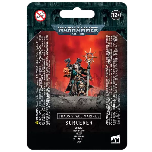 Chaos Space Marines - Sorcier (Sorcerer) - Warhammer 40K - Games Workshop