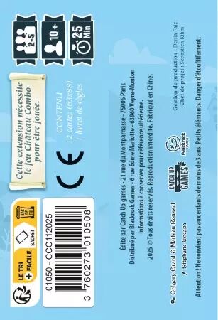 Chateau Combo - Extension : Au Cachot - Mathieu Roussel, Grégory GRARD - Catch Up Games