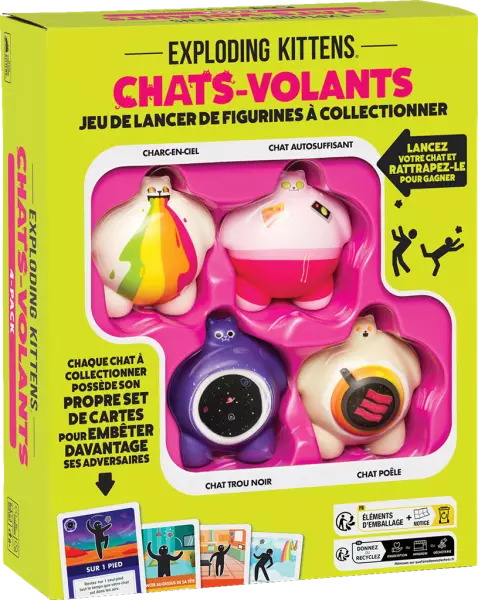 Chats-Volants (Pack de 4)