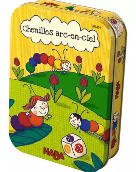 Chenilles arc-en-ciel