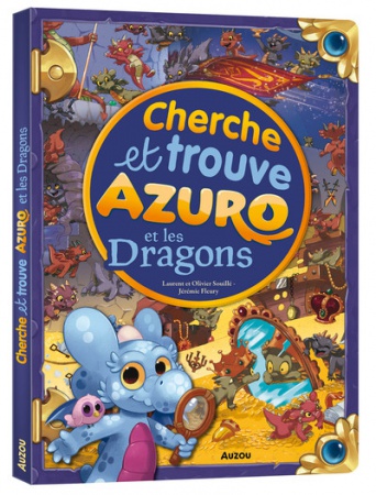 Cherche et trouve géant : Azuro et les dragons
