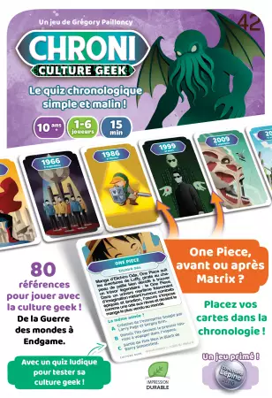 Chroni : Culture Geek - Grégory Pailloncy - On the Go Editions