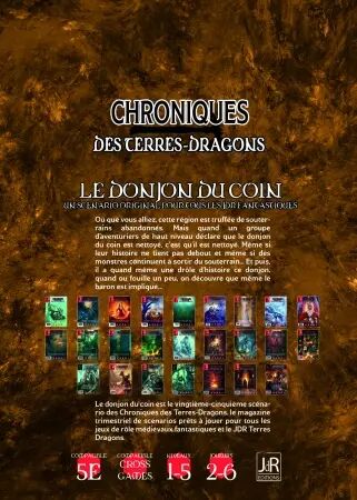 Chroniques des Terres Dragons � Hors-S&eacute;rie 3 � Le Donjon du Coin 