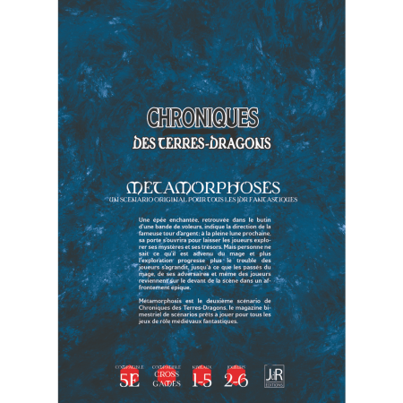 Chroniques des terres-dragons - Numéro 1 - Métamorphoses