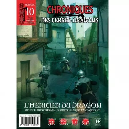 Chroniques des terres-dragons - Numéro 10 - L\'héritier du Dragon