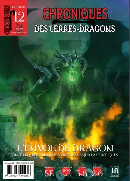 Chroniques des terres-dragons - Num�ro 12 - L\'envol du Dragon