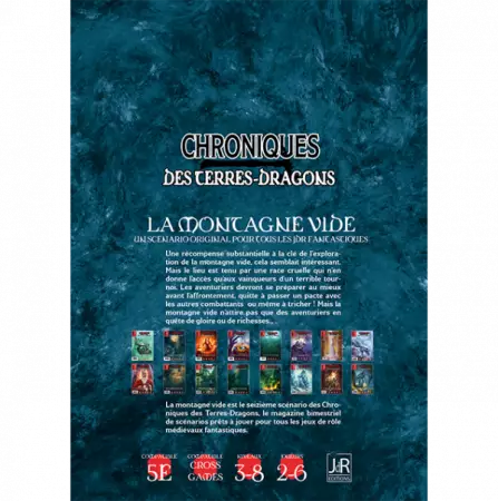 Chroniques des terres-dragons - Numéro 15 - La Montagne Vide