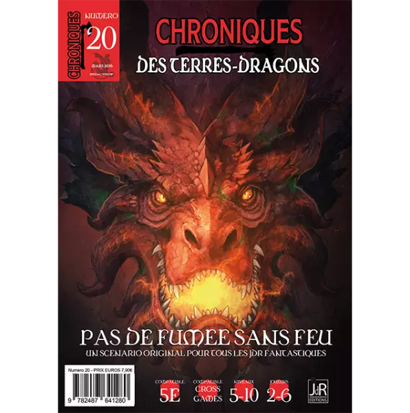 Chroniques des terres-dragons - Num�ro 20 - Pas de Fum�e Sans Feu