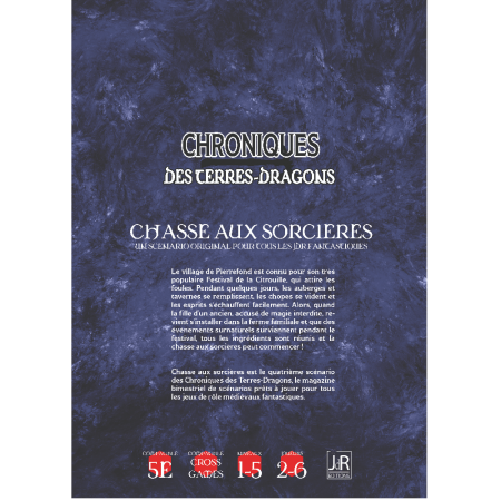 Chroniques des terres-dragons - Numéro 3 - Chasse aux sorcières