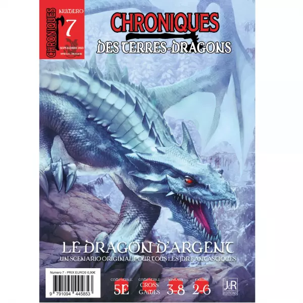 Chroniques des terres-dragons - Num�ro 7 - Le dragon d�argent