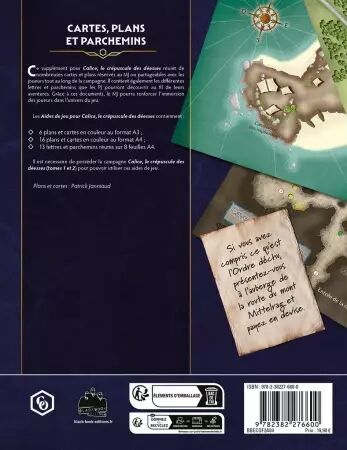 Chroniques Oubliées Fantasy 2 : Aides de jeu pour Calice