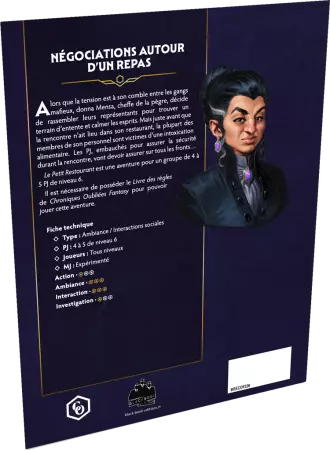 Chroniques Oubli&eacute;es Fantasy 2: Le petit restaurant