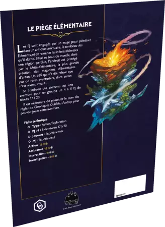 Chroniques Oubli&eacute;es Fantasy 2: Le Tombeau des &eacute;l&eacute;ments