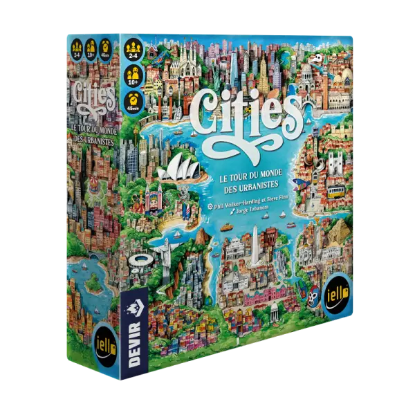 Cities - Phil Walker-Harding & Steve Finn - Iello