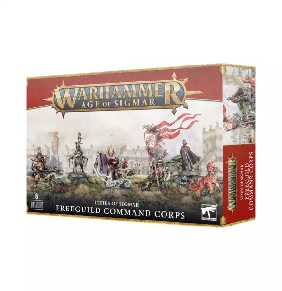 Cities of Sigmar - Corps de Commandement des Guildes Franches (FREEGUILD COMMAND CORPS) - Warhammer Age of Sigmar