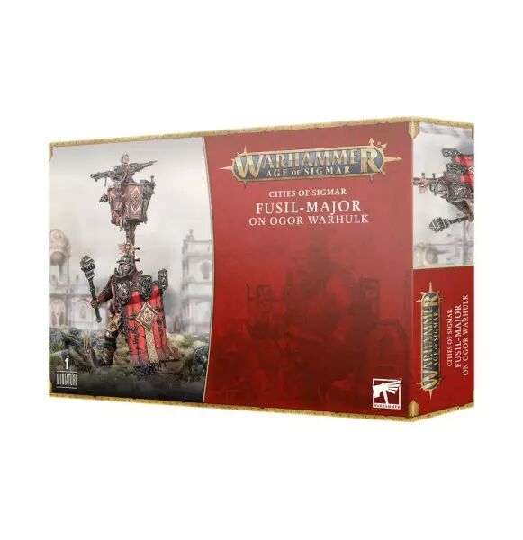 Cities of Sigmar - Fusil-Major sur Ogor d�Aff�t (FUSIL-MAJOR ON OGOR WARHULK) - Warhammer Age of Sigmar