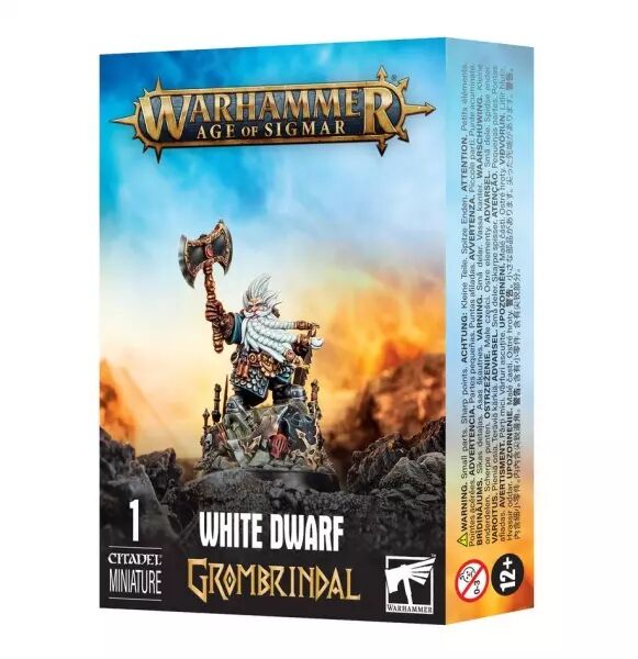 Cities of Sigmar : Grombrindal, le Nain Blanc (Figurine sp�ciale White Dwarf 500) - Warhammer Age of Sigmar