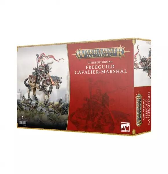 Cities of Sigmar - Mar�chal-Cavalier des Guildes Franches (FREEGUILD CAVALIER MARSHAL) - Warhammer Age of Sigmar