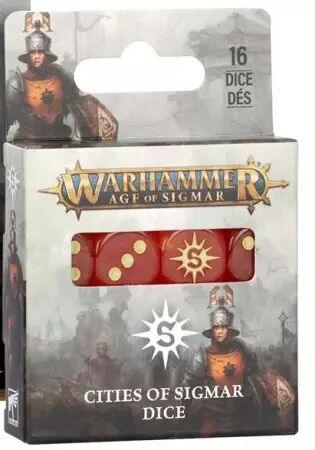 Cities of Sigmar : Set de d&eacute;s (2026) - Warhammer Age of Sigmar
