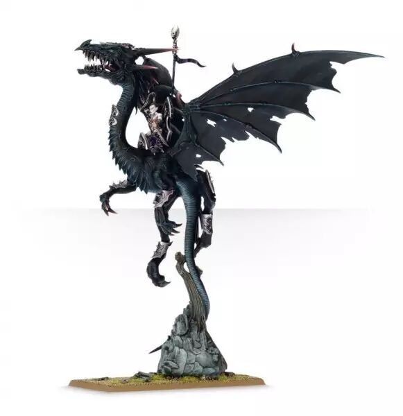 Cities of Sigmar : Sorceress on Black Dragon - Warhammer Age of Sigmar