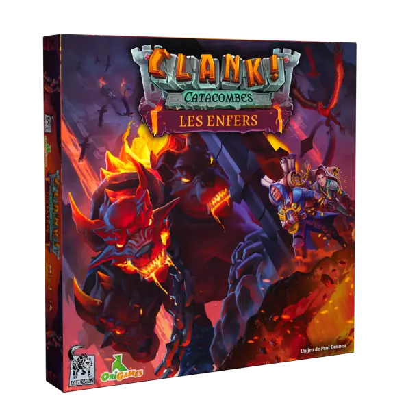 Clank ! Catacombes - Extension Les Enfers - Paul Dennen - Origames