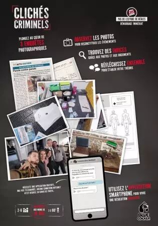 Clichés Criminels -  David Simiand & Pierre Voyé  - Blue Cocker