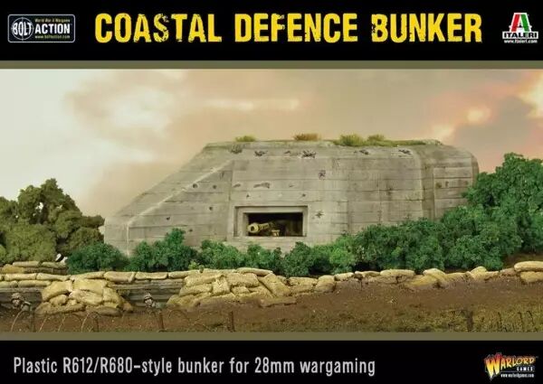 Coastal Defence Bunker � Fortification de D�fense C�ti�re (28mm) - Bolt Action - Warlord Games