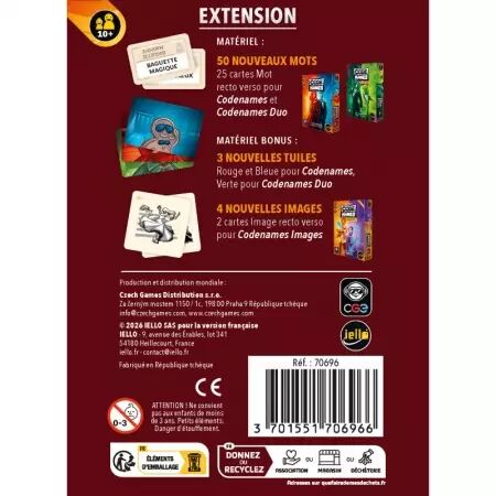 Codenames - Booster : Contes de F&eacute;es - Vladaa Chvatil - Iello