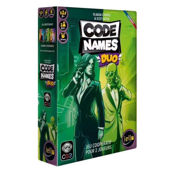 Codenames : Duo - Edition 2025 - Iello